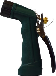 Midland Metal 30600 Adjustable Spray Nozzle, 3/4 in Female Garden Hose, Zinc