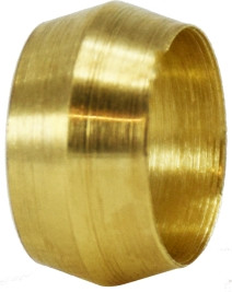 Midland Metal 18008 Sleeve, 5/8 in Compression, Brass