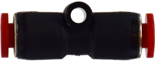 Midland Metal 20600 Union, 4 mm Push-In Tube x 4 mm Push-In Tube, Composite