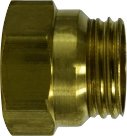 Midland Metal 38313 Nut, 1/2 in Tube, Brass