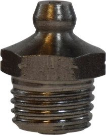 Midland Metal 36130SS Ball Check, Steel Grease Fittings, 1/4 Ss Grease Fitting, Brass Fittings