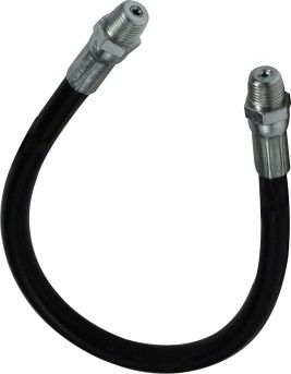 Midland Metal 36214 Whip Hose, Rubber, 24 in OAL