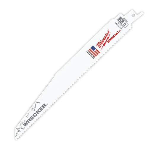 Milwaukee 48-01-7706 The Wrecker Multi-Material SAWZALL Blade 9 in. 7/11TPI