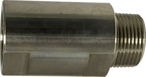 Midland Metal 949474 1-Piece Spring Check Valve, 3/4 in Nominal, MNPT x FNPT, 316 Stainless Steel Body