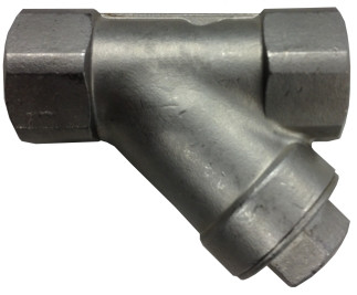 Midland Metal 949484 Y-Spring Check Valve, 3/4 in Nominal, FPT, CF8M/CF8 Stainless Steel Body, Import