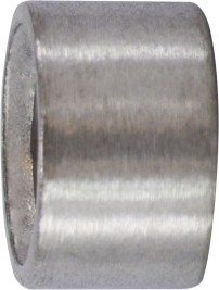 Midland Metal 63773 Half Coupling, 1/2 in FPT x 1/2 in Butt Weld, Stainless Steel, 150 lb