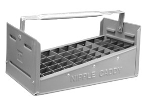 Midland Metal 990783 Steel Tote Trays, Black And Galvanized Schedule 40, 1 Steel Tote Tray, Nipples and Fittings