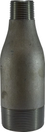 Midland Metal 90122 Swage Nipple, 2 in MPT x 1-1/4 in MPT, Steel, SCH 80/XH Schedule