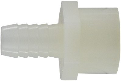 Midland Metal 33063W Adapter, 5/8 in Hose Barbed x 3/4 in FIP, Nylon