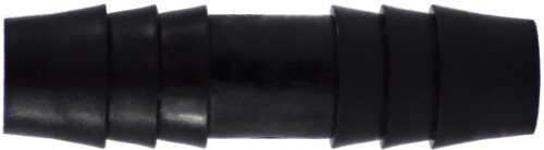 Midland Metal 33096B Splicer, 1/2 in Hose Barbed x 1/2 in Hose Barbed, Polyethylene