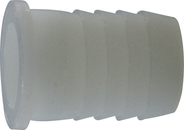 Midland Metal 31031 Garden Hose Adapter Insert, 3/8 in Hose Barbed x 3/8 in MPT, Nylon