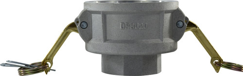 Midland Metal 61868 Cam and Groove Reducer Coupler, 4 in Type D x 3 in FPT, Aluminum