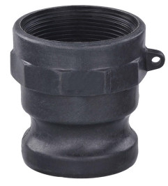 Midland Metal 35914 Cam and Groove Adapter, 1-1/2 in Type A x 1-1/2 in FNPT, Polypropylene
