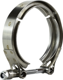 Midland Metal 843382 V Band Hose Clamp, 3.82 in Nominal, 300 Stainless Steel, 7/8 in W, 0.04 in Thick