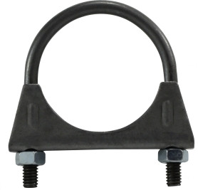Midland Metal 841300 Heavy-Duty Saddle Clamp, 3 in Nominal, Carbon Steel