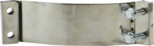 Midland Metal 848500 Easy Form Clamp, 5 in Nominal, Stainless Steel, 76 mm W, 1/2 mm Thick