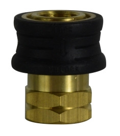 Midland Metal 86035RG Quick Disconnect Straight Through Coupler, 1/4 in, FPT