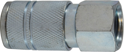 Midland Metal 98812 Industrial Interchange Coupler, 1/2 in FIP, Steel