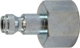 Midland Metal 28500 Female Plug 1/4, Parker/Automotive Interchange, 1/8 Fip Parker Tru Steel Plug, Pneumatics