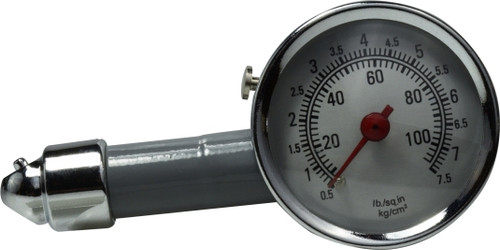 Midland Metal 320410 1-Piece Dial Tire Gauge, Threaded