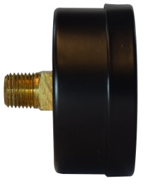 Midland Metal 80515 Pneumatic Pressure Gauge, 1-1/2 in Dial, 0 to 160 psi Measuring Range, 1/8 in Connection