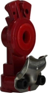 Midland Metal 39510 Powder Coated Iron Gladhand, Gladhands, Ghemerpwdr Ctred Seal S.S.Plate, Brass Fittings