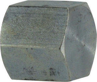 Midland Metal 5406C2 Pipe Cap, 1/8 in FPT, Steel