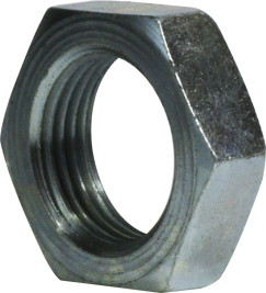Midland Metal FSO3064 O-Ring Face Seal Bulkhead Locknut, 1/4 in Tube, Steel