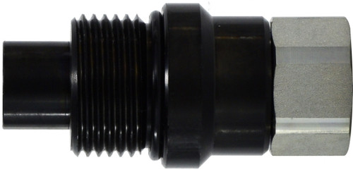 Midland Metal LSQ-VEP Series LSQVEP34PF Flat Face Thread Lock Plug, 3/4 in FNPT, Steel
