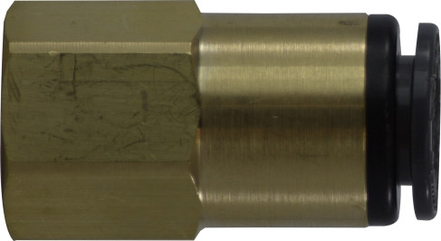 Midland Metal 665302C Adapter, 1/8 in FPT x 5/32 in Tube OD, Composite