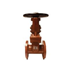 Midland Metal 9610NYCF12 Resilient Seated Gate Valve, 12 in Nominal, Flanged x Flanged, 300 psi Pressure