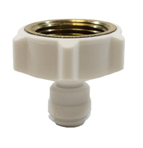 Midland Metal 20954P Adapter, 1/4 in Push-In x 3/4 in Female BSP, Plastic