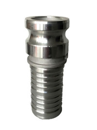 Buchanan Rubber CGE-500-A1 Cam and Groove Adapter, 5 in Type E x 5 in Hose Shank, Aluminum