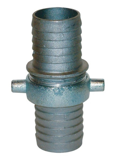 Buchanan Rubber PL-150-AD Short Shank Set with Duct, 1-1/2 in NPS x 1-1/2 in NPS, Aluminum