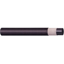 Buchanan Rubber Duraflex DURFL-600 Water Discharge Lay Flat Hose, 150 psi, Nitrile Tube, Black
