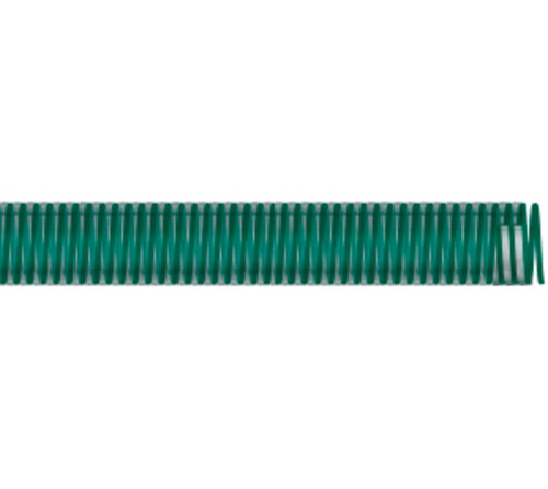 Buchanan Rubber SATG-100 Water Suction Hose, 100 ft L, 85 psi, PVC Tube, Clear