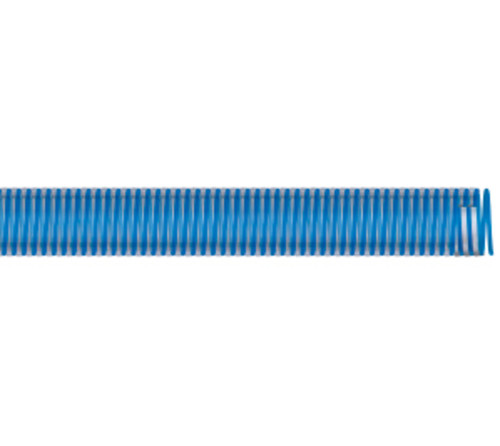 Buchanan Rubber SAT-300 Saturn Water Suction Hose, 100 ft L, 30 psi, PVC Tube, Clear