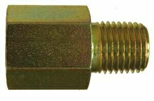 Midland Metal 5405612 Expanding Pipe Adapter, 3/8 in MPT x 3/4 in FPT, Steel