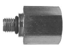 Midland Metal 6410O3216 Reducer/Expander, 2-1/2 in Male ORB x 1-5/16 in Female ORB, Steel