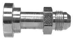 Midland Metal 18001212 Adapter, 3/4 in MJIC x 3/4 in Code 62 Flanged, Steel
