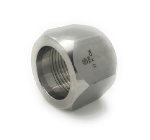 Stainless Adapters SS318-08 Tube Nut, 1/2 in JIC, Stainless Steel