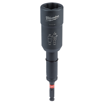 Milwaukee 49-66-5101 SHOCKWAVE Lineman's 3-in-1 Distribution Utility Socket
