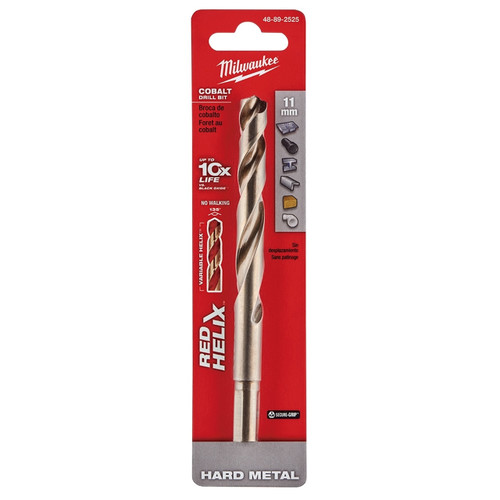 Milwaukee 48-89-2525 11mm COBALT RED HELIX Bit