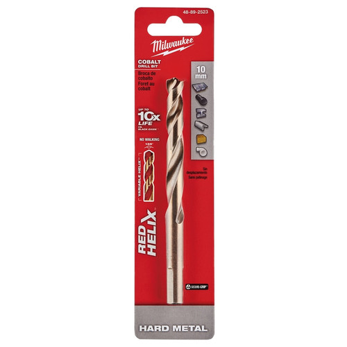 Milwaukee 48-89-2523 10mm COBALT RED HELIX Bit