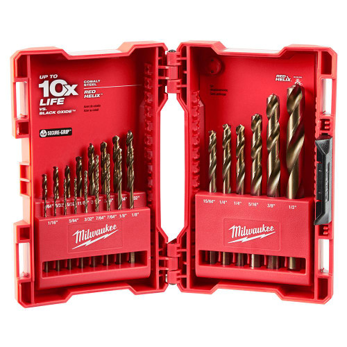 Milwaukee 48-89-2338 RED HELIX Cobalt Drill Bit Set  23PC