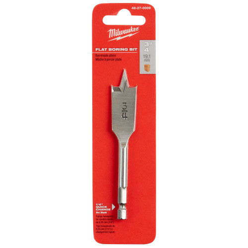 Milwaukee 48-27-0009 3/4 in. x 4.5 in. Flat Boring Bit