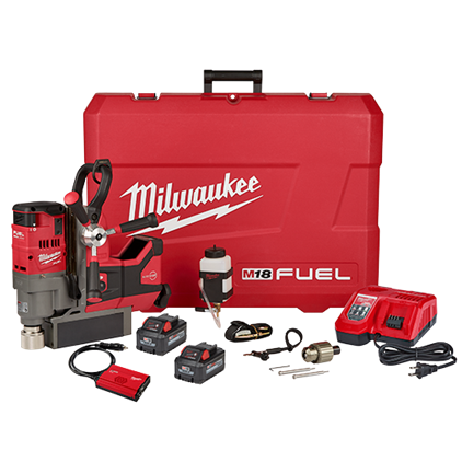 Milwaukee 2788-22HD M18 FUEL 1-1/2" Lineman Magnetic Drill Kit