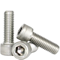 M2-0.40 x 8 mm Socket Head Cap Screws, 18-8 Stainless Steel, Full Thread, Qty 100
