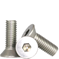 5/16"-18 x 3" Flat Head Socket Cap Screws, Non-Standard, 18-8 Stainless Steel A2, Coarse (UNC), Qty 100