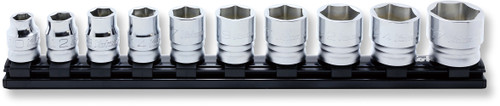 Ko-ken RS4400MZ/10 1/2 Sq. Dr. Socket set  10-27mm 6 point 300mm Z-series 10 pieces